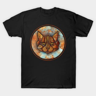 Metal Cat Mask T-Shirt